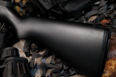 G&G AEG GR14 with Carbon Fibre Effect Stock - Detail Image 9 © Copyright Zero One Airsoft